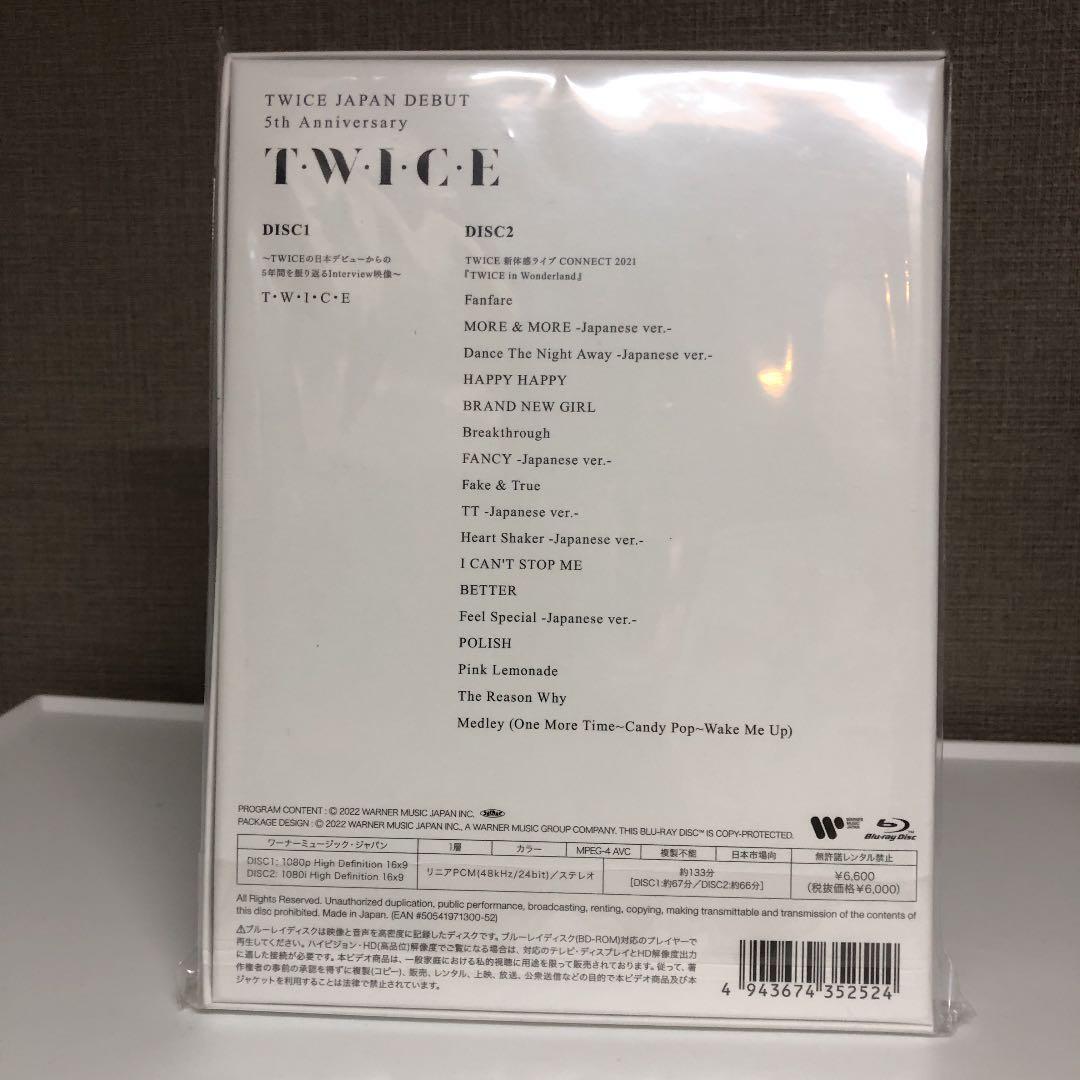 TWICE JAPAN Debut 5th Anniversary Blu-ray Photobook K-POP
