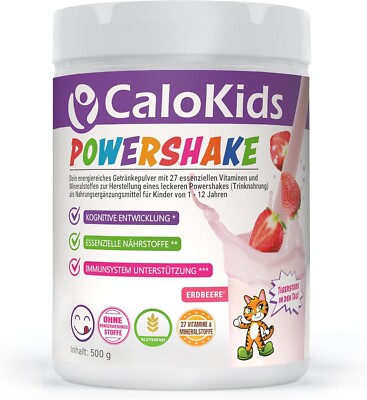 Trinknahrung Kinder Powershake Nahrungsergänzung für Kinder von 1-12 Jahren 500g