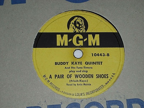 BUDDY KAYE QUINTET-The Love Nest (1949) 10" 78 RPM Shellac Single - Picture 2 of 3