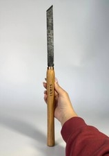 Skew Turning Tool 45° 0,8" Woodturning Bowl Gouge Set High Speed Steel Blades