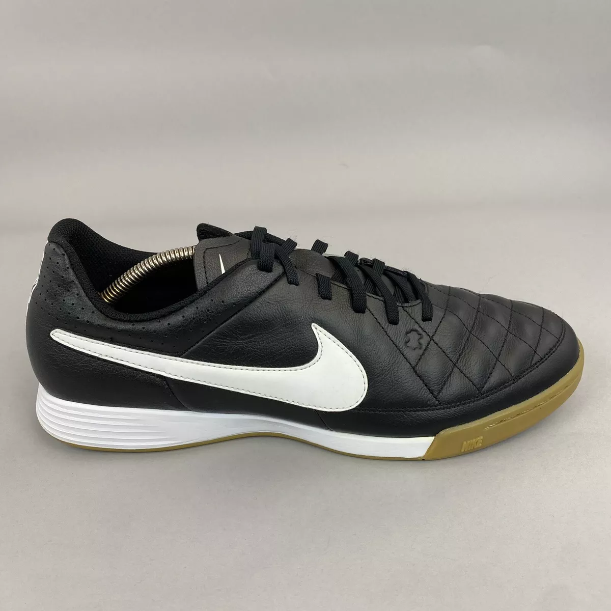 Nike tiempo x clearance black