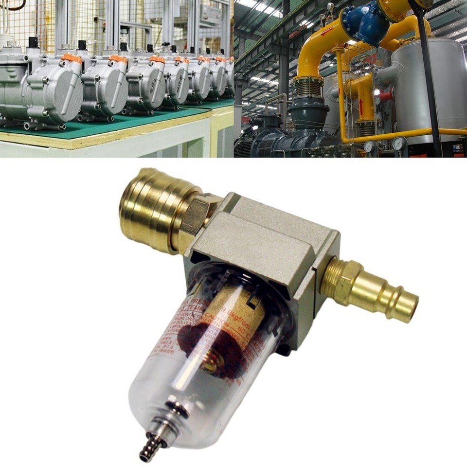 Filtro Separatore Condensa Per Compressore 3/4'' - Rimozione Umidit&agrave;, 5&mu;m, 4000 L/min