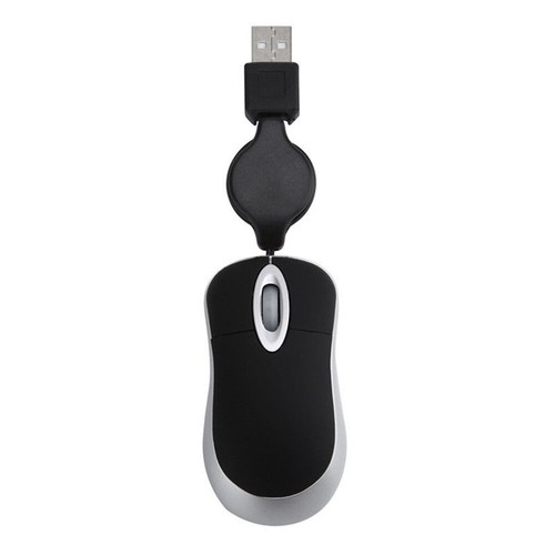 Optical Mini Retractable Mouse Portable Mini USB Wired Mouse Home Office Mice - Picture 9 of 14