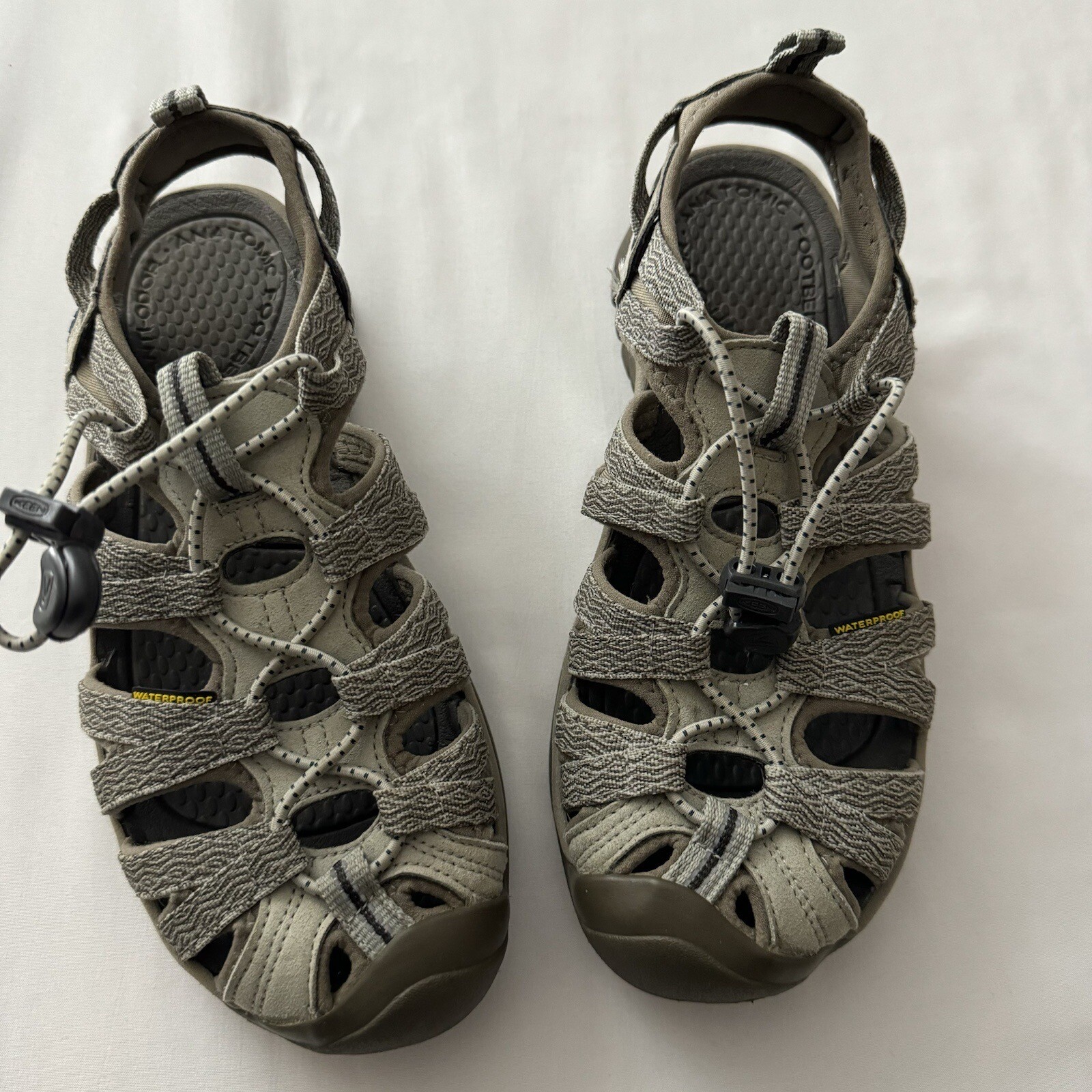 Keen Whisper Donna 7 Scarpe da Escursionismo Sandali Impermeabili Marrone Outdoor Campeggio