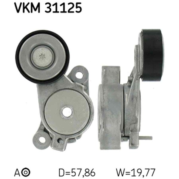 SKF Spannrolle, Keilrippenriemen VKM 31125-image