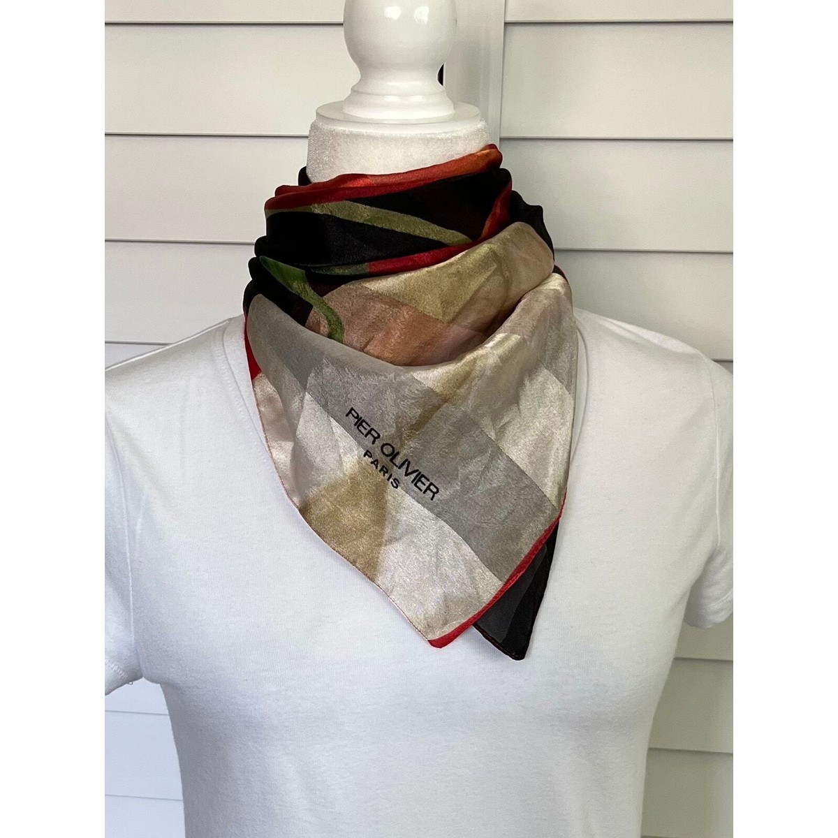 PIER OLIVIER PARIS SCARF | eBay