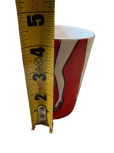 KATE SPADE NEW YORK LENOX MUG "THING WE LOVE " RED CHA-CHA-CHA Legs Mug - Picture 7 of 7