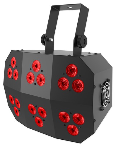 (2) Chauvet DJ Wash FX 2 RGB+UV Eye Candy Effect Wash Lights+DMX Controller - Picture 5 of 11