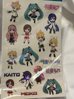 Hatsune Miku Sticker Set 4 Sheets Sandy Lion ST4092 Anime for
