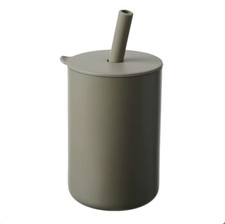 Silicone Baby Sippy Cup 5 fl oz Olive Green