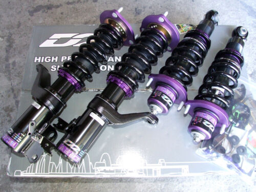 D2 Racing RS Series 36 way Coilovers Lowering Suspension for Honda Prelude 88-91 - 第 1/4 張圖片