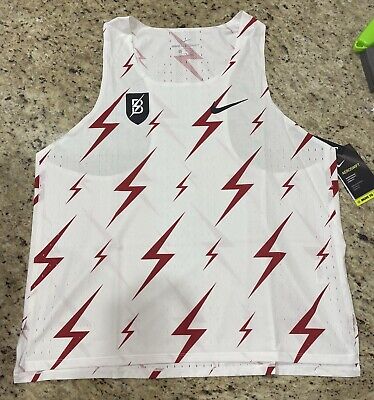 Nike Pro Elite Aeroswift Bowerman Track Club Singlet Gyakusou CW1257-100  Size L | eBay