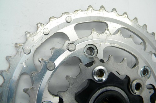 NO POGO Stronglight MTB Crank Set 175mm 44-32-20T (E14) - Picture 9 of 11