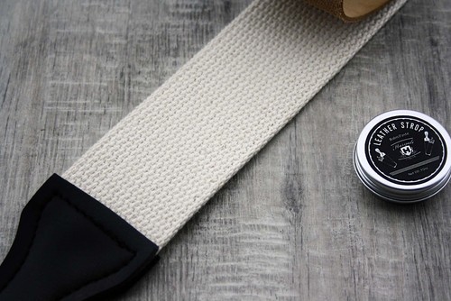 Brown Leather Strop Barber Shaving Straight Razor Sharping Set With Strops Paste - Picture 3 of 7