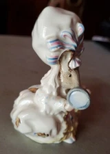 Vintage 1989 Royal Albert Beatrix Potter Figurine LADY MOUSE with MIRROR 