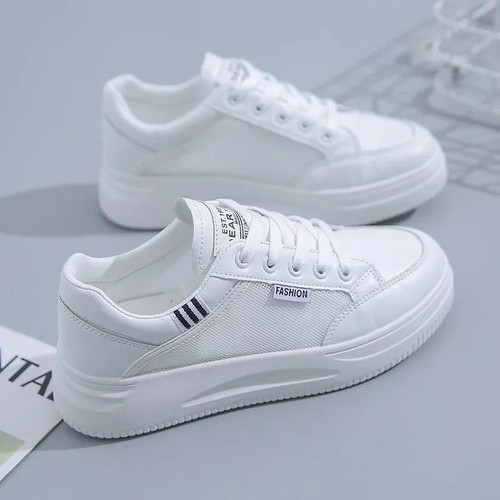 Zapatillas De Deporte Para Mujer Zapatos Deportivas Blancos Moda Tenis Elegante - Picture 17 of 25