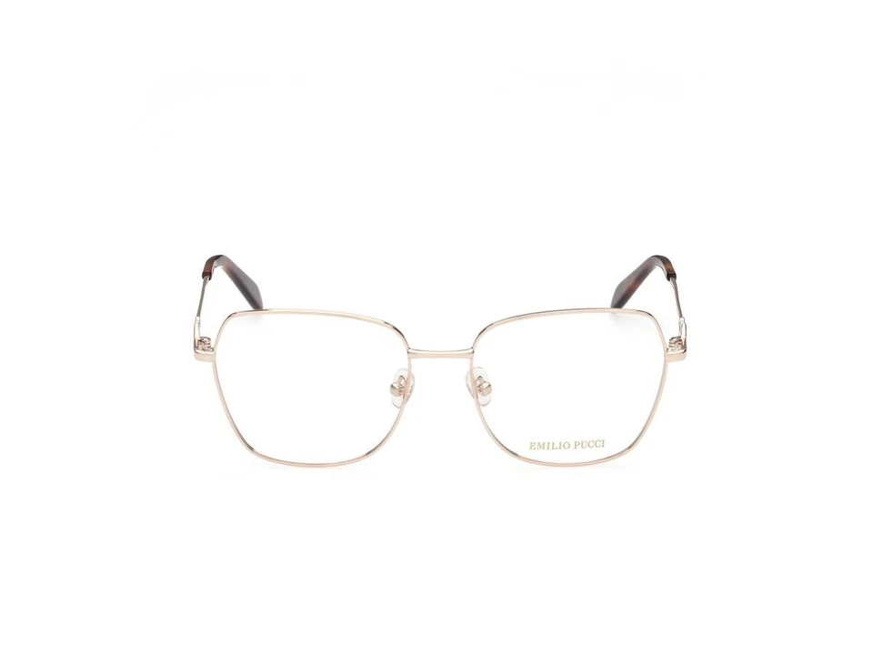 Marco óptico ojo de gato de metal dorado Emilio Pucci EP5179 028 54-17-140 Foto 3 de 3