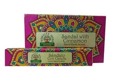 Namaste India Agarbatti Sandal Cinnamon Fragrance Incense Sticks 15g X 12 Pack