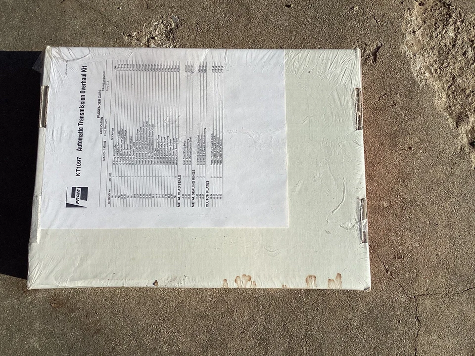Kit de revisão de transmissão automática Fram Ford Mercury KT1097 - Imagem 3 de 4