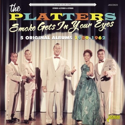 THE PLATTERS - SMOKE GETS IN YOUR EYES: 5 ORIGINAL ALBUMS 1959-62 NEW CD