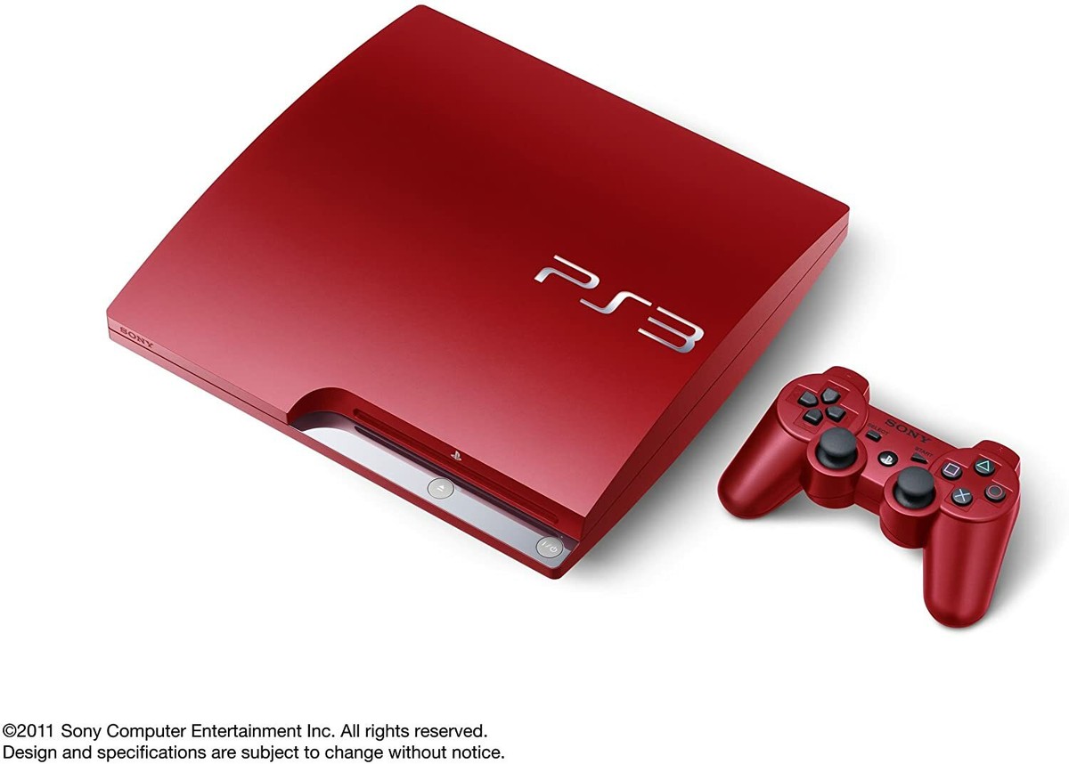 Sony PlayStation3 PS3 Scarlet Red Console 320GB CECH-3000BSR 2011