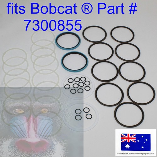 for Bobcat Swivel Joint Seal Kit 7300855 E10Z E14 E16 E17 E17Z E19 E19E E20 E20Z - Bild 8 von 11