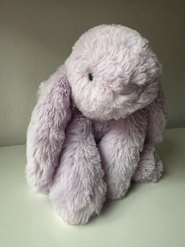 Jellycat Authentic Medium Smudge Lavender Rabbit Bunny Plush NWT - Picture 5 of 9