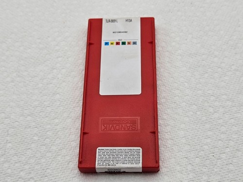 Sandvik Coromant TLR 3031L H13A Top Lok Profiling Grooving Inserts (Qty of 10)