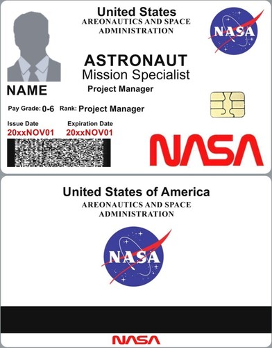 SPACE, ID cards Custom Made with Your Photo - Picture 34 of 40