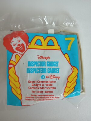 McDonalds Happy Meal Toy Inspector Gadget 1999 # 7 Secret Communicator 