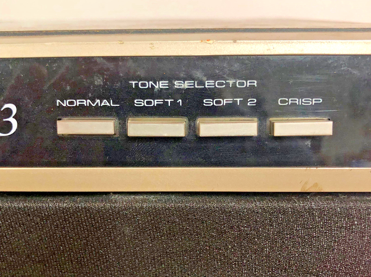 Single Acoustic Pioneer CS-803 Vintage Speaker with Grill