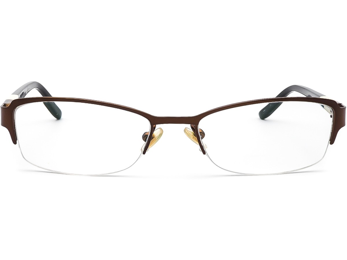 Kate Spade Eyeglasses Pati 0P40 Brown/White/Black Half Rim  display picture 1