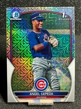 2023 Bowman Chrome 1st ANGEL CEPEDA Mojo #BCP-205 FREE SHIPPING