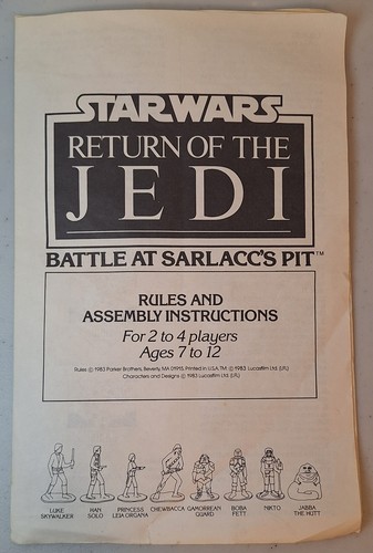 Battle At Sarlacc's Pit , Game , Star Wars , Return Of The Jedi - Picture 8 of 13