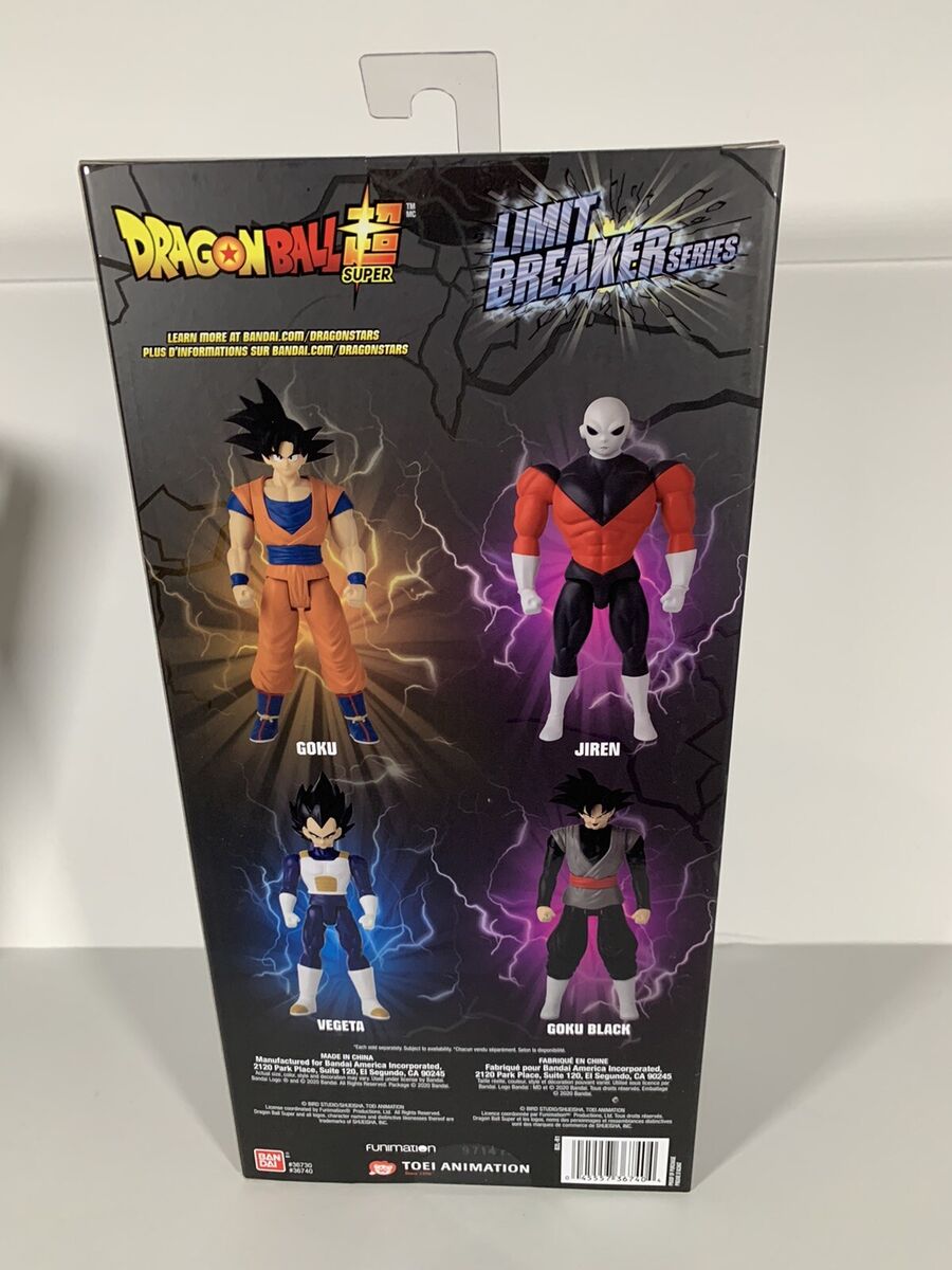 Dragon Ball Super Limit Breaker 12 Action Figure, S4 Goku Black, Series 4  (36740)