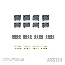 Westin 22-1475 Premier Oval Nerf Step Bar Mount Kit Fits 05-19 Tacoma