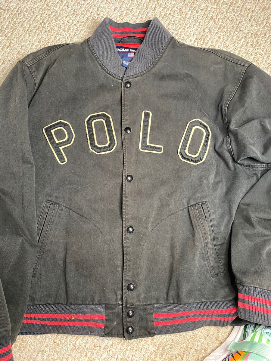 Vintage Polo Sport Tiger Varsity XL Jacket Ralph Lauren Vintage Polo Sport Tiger Varsity XL Jacket Ralph Lauren