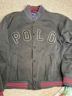 Vintage Polo Sport Tiger Varsity XL Jacket Ralph Lauren Vintage Polo Sport Tiger Varsity XL Jacket Ralph Lauren