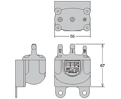 Controlador electrónico Boost HKS EVC7 2.4 colores - para FD3 Mazda RX7 13B giratorio - Imagen 7 de 8