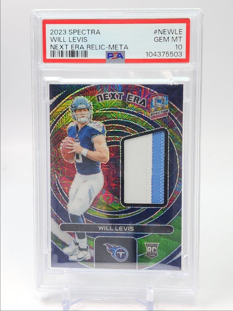 Will Levis Panini Spectra Next ERA Relics #NEWLE Meta