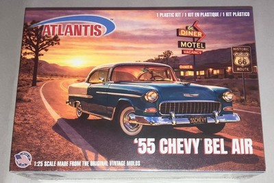 Atlantis 1955 Chevrolet Chevy 1:25 scale model car kit 1374