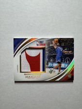 Bronny James Jr. 2024-25 Panini Immaculate Draft Combine Logoman Patch RC /10