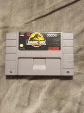 Super Nintendo Game Jurassic Park 1991 SNES
