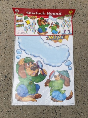 Vintage 2002 Sherlock Hound Bulletin Board Decoration & Teaching Die Cutouts NEW
