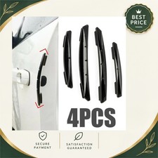 4Pcs Car Door Edge Guard Protector Strip Universal Anti-Scratch Trim