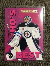 2023-24 UD Credentials Who's Best? Connor Hellebuyck