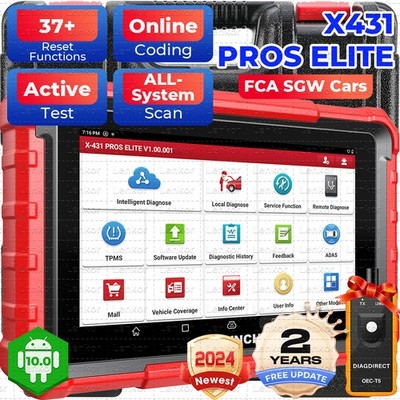 2026 LAUNCH X431 PRO Elite V + PRO5 OBD2 Scanner Car Diagnostic Tool Key Coding