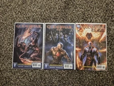 God Of War #2,3 WildStorm Origin Of Kratos, Amazon Show 2010 + #6 DC Comics