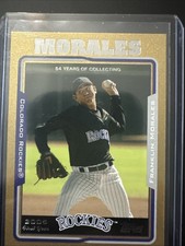 2005 Topps Updates & Highlights Franklin Morales #UH306 Gold / 2005 (RC)