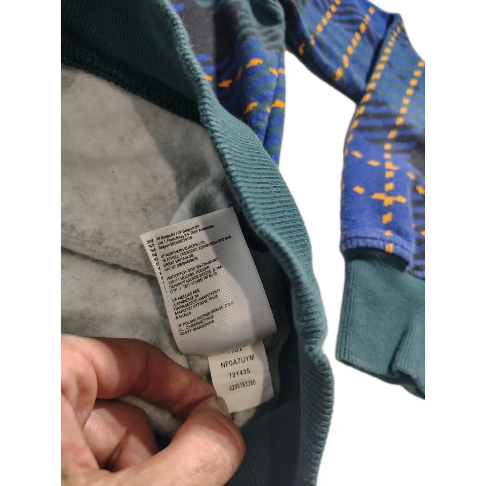 The North Face Women's Holiday Hoodie Multicolor Plaid, Standard Fit Size Small - Image 3 of 4